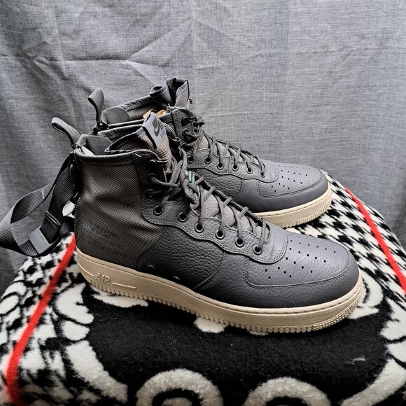 Size 13 Nike SF Air Force 1 Men 917753-004 Mid Dark Grey 2017 Brand New - Picture 3 of 14